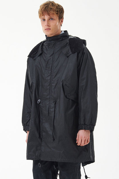 Torrent Wax Parka Jacket - BLACK