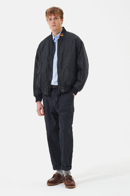 JBS Wax Flight Jacket - BLACK