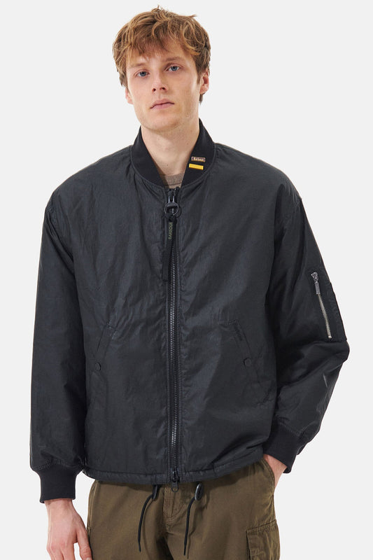 Flyer Wax Field Jacket - BLACK
