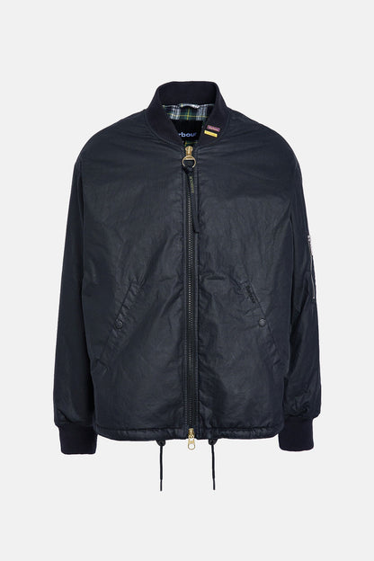 Flyer Wax Field Jacket - BLACK