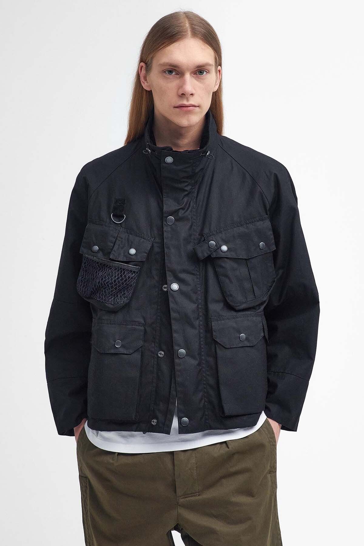 Modified Dryfly Waxed Jacket - BLACK