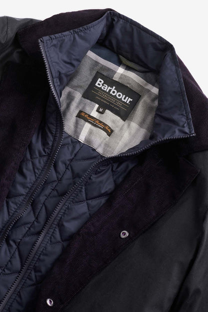 Craster Waxed Jacket - NAVY