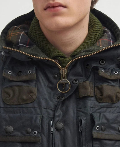 Military Waxed Jacket - SAGE