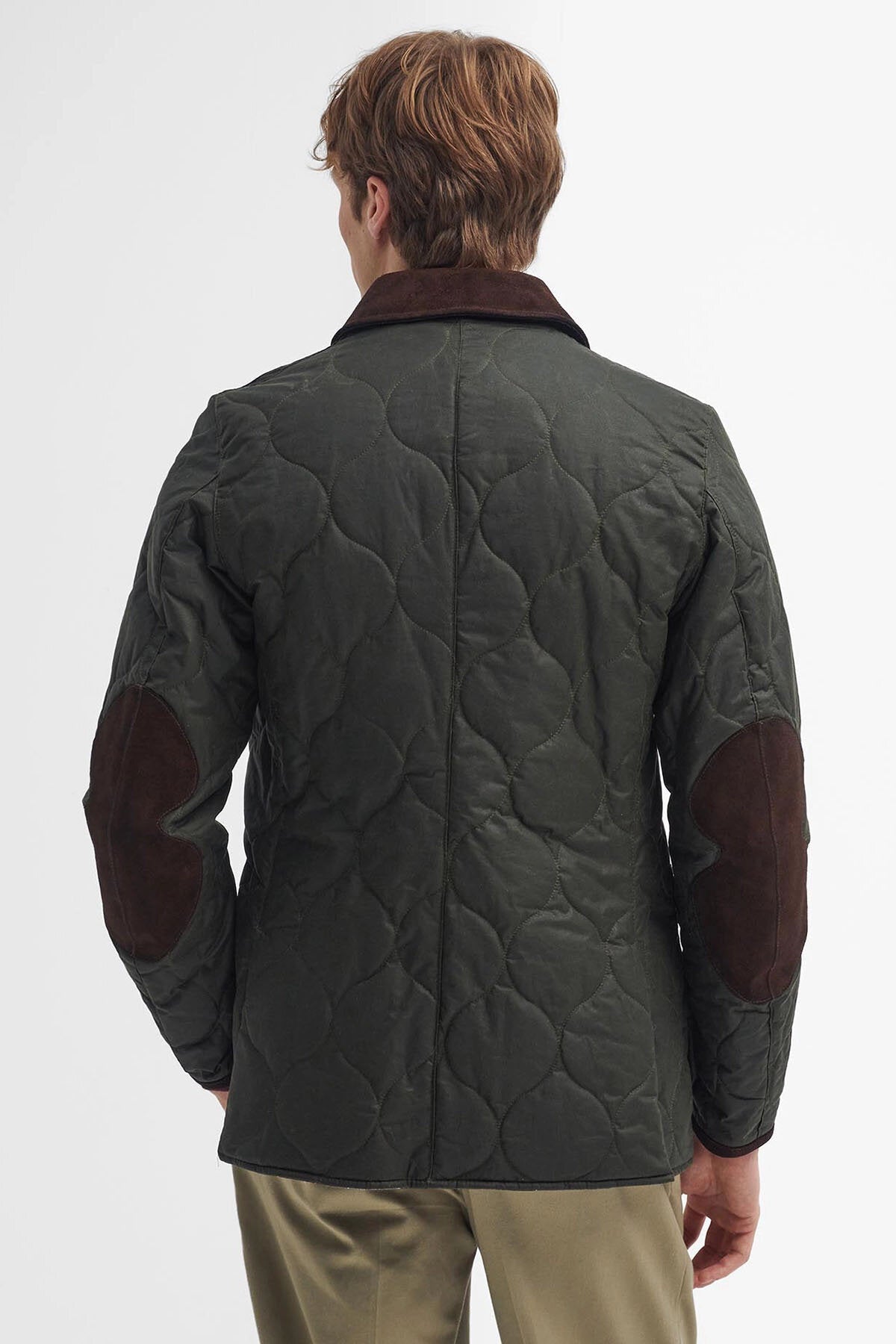 Sporting Quilted Waxed Jacket - ARCHIVE OLIVE