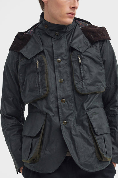 Outland Waxed Jacket - SAGE