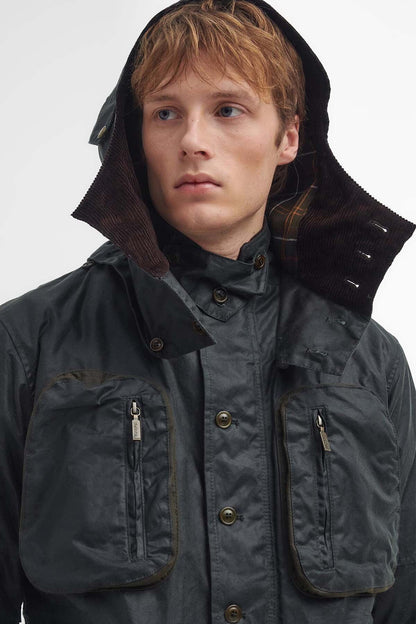 Outland Waxed Jacket - SAGE