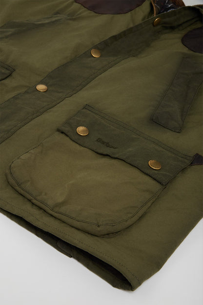 Bedale Wax Vest - ARCHIVE OLIVE