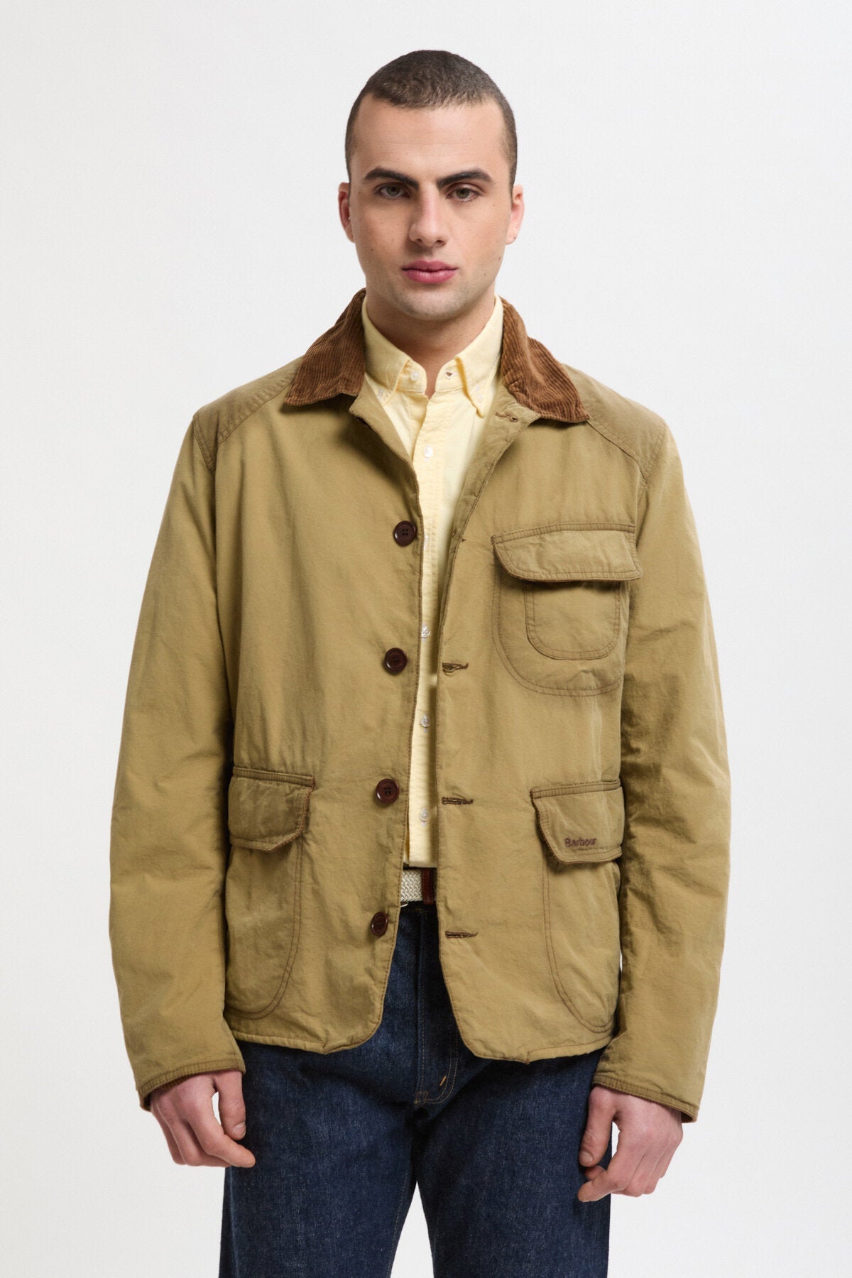 Workwear Wax Blazer - SAND