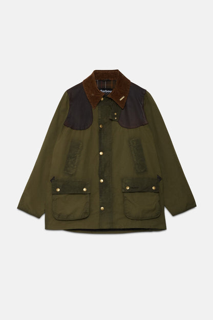 Bedale Washed Wax Jacket - ARCHIVE OLIVE