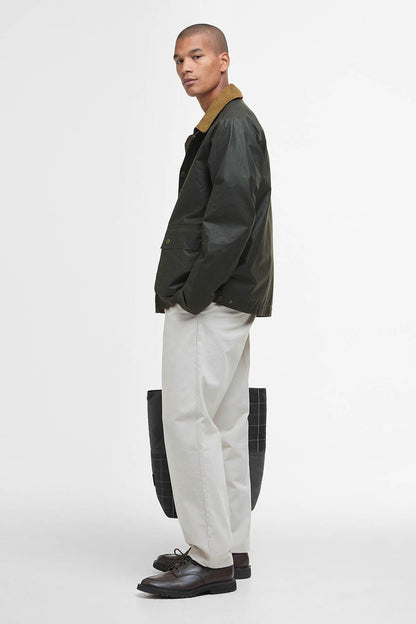 Modern Bedale Waxed Jacket - ARCHIVE OLIVE