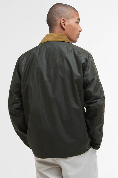 Modern Bedale Waxed Jacket - ARCHIVE OLIVE