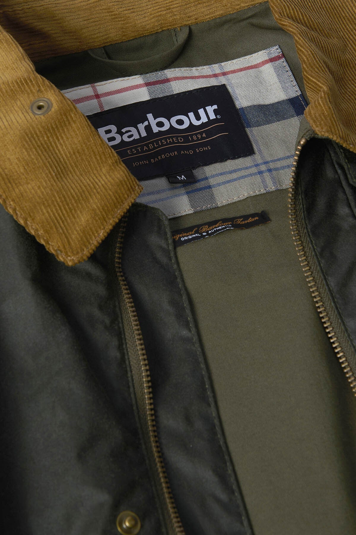 Modern Bedale Waxed Jacket - ARCHIVE OLIVE