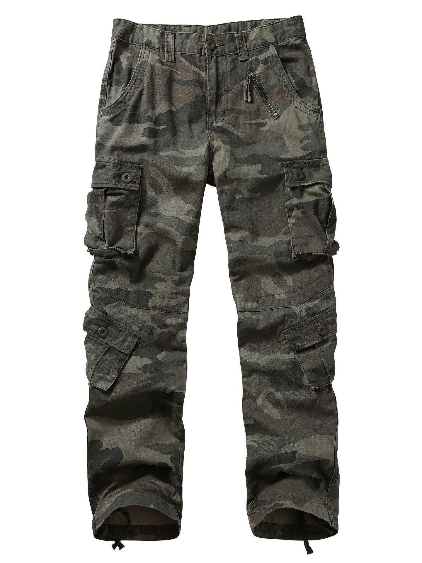 Men's Camouflage Outdoor Multi-Pocket Cargo Pants - Category 1 - Free Shipping