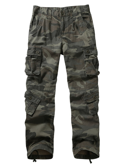 Men's Camouflage Outdoor Multi-Pocket Cargo Pants - Category 1 - Free Shipping