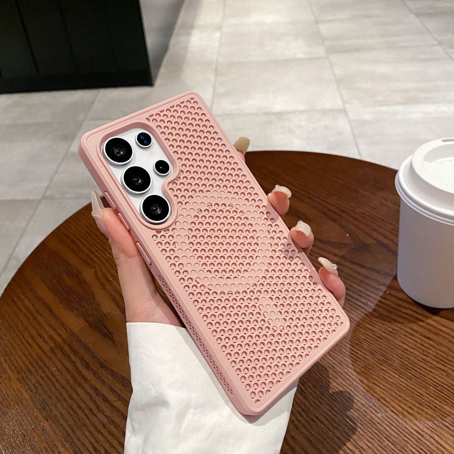 Samsung Honeycomb Mesh Cooling Phone Case