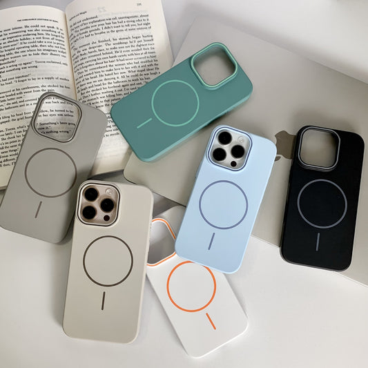 iPhone Minimalist Matte Magsafe Case