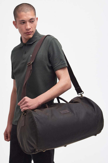 Wax Holdall - OLIVE