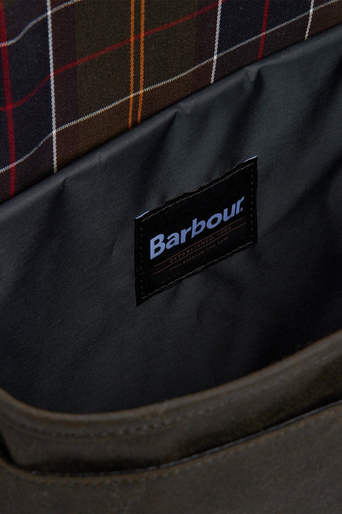 Field Waxed Satchel - OLIVE