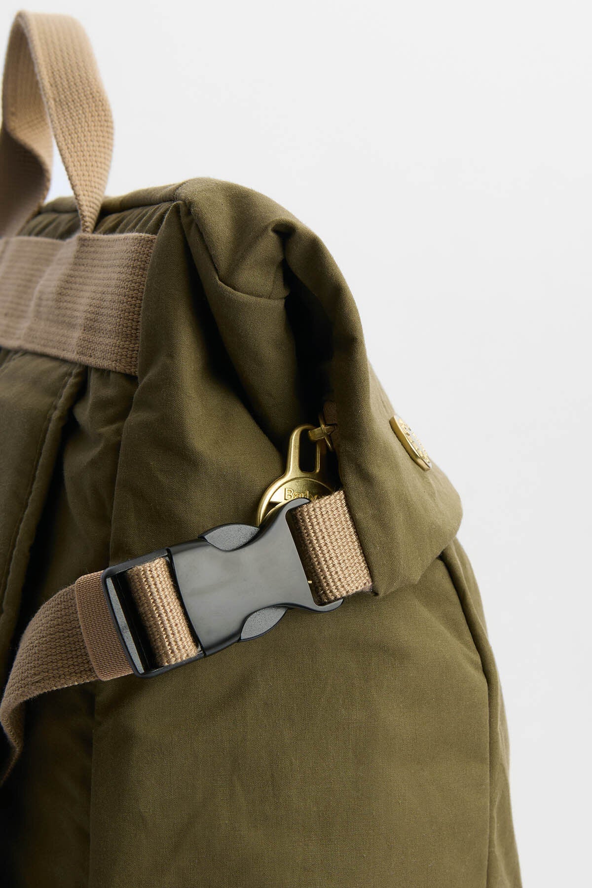 Transport Foldover Backpack - DUSKY GREEN