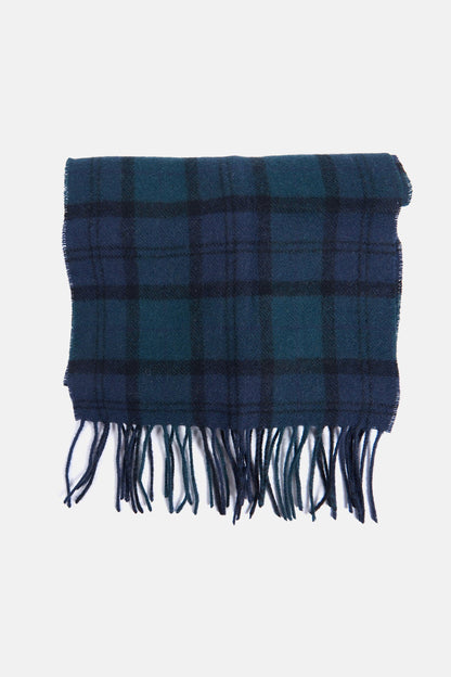 Tartan Lambswool Scarf - BLACK WATCH