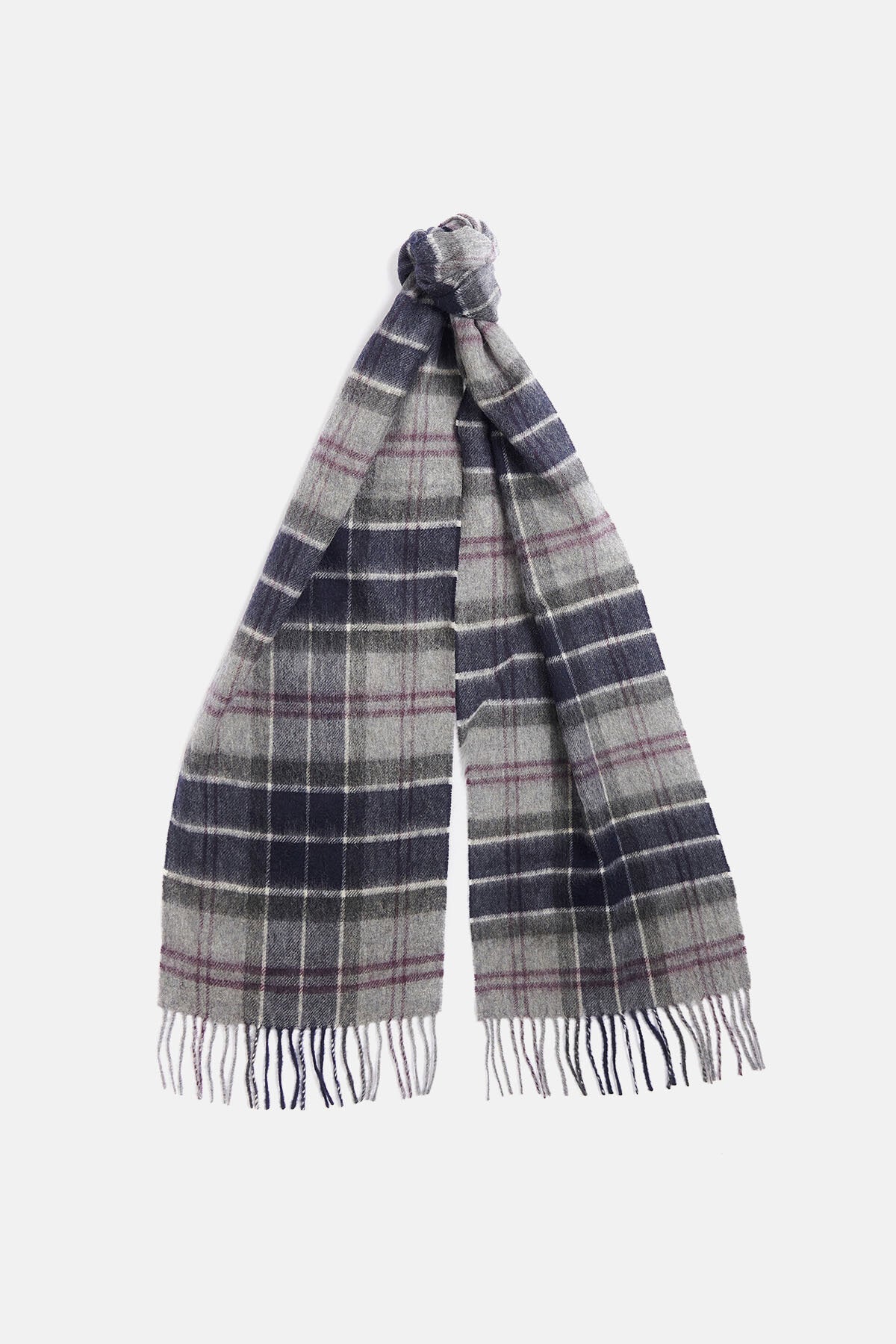 Tartan Scarf - BLACK SLATE TARTAN