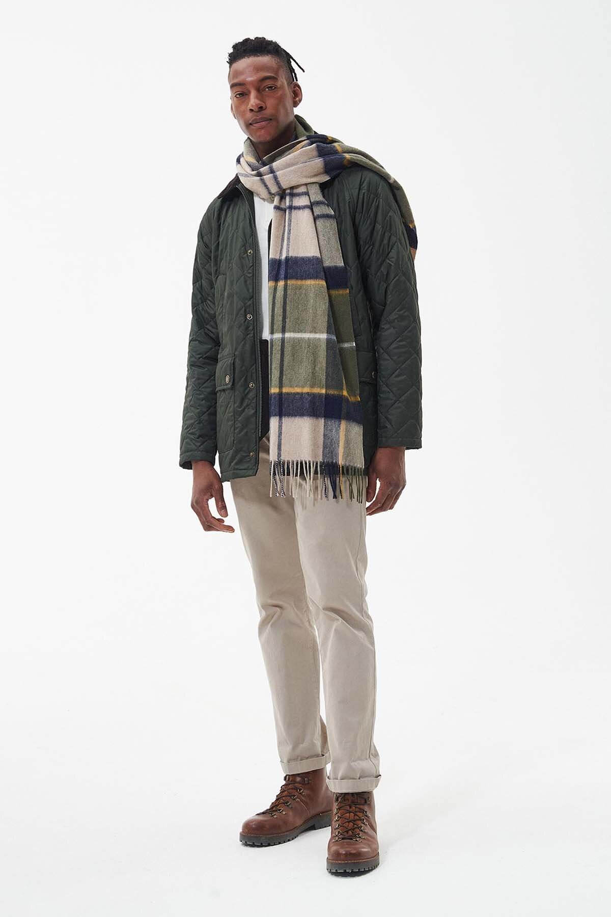 Carrbridge Tartan Scarf - FOREST MIST TARTAN