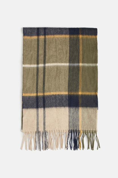 Carrbridge Tartan Scarf - FOREST MIST TARTAN
