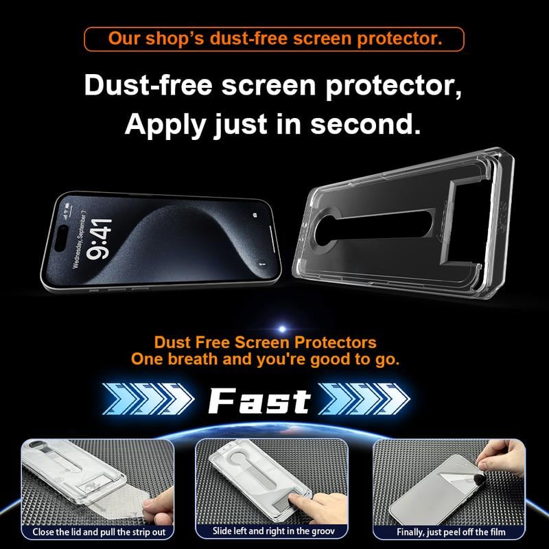 🔥📱Luxury Privacy Screen Protector-Dust Free Without Bubbles