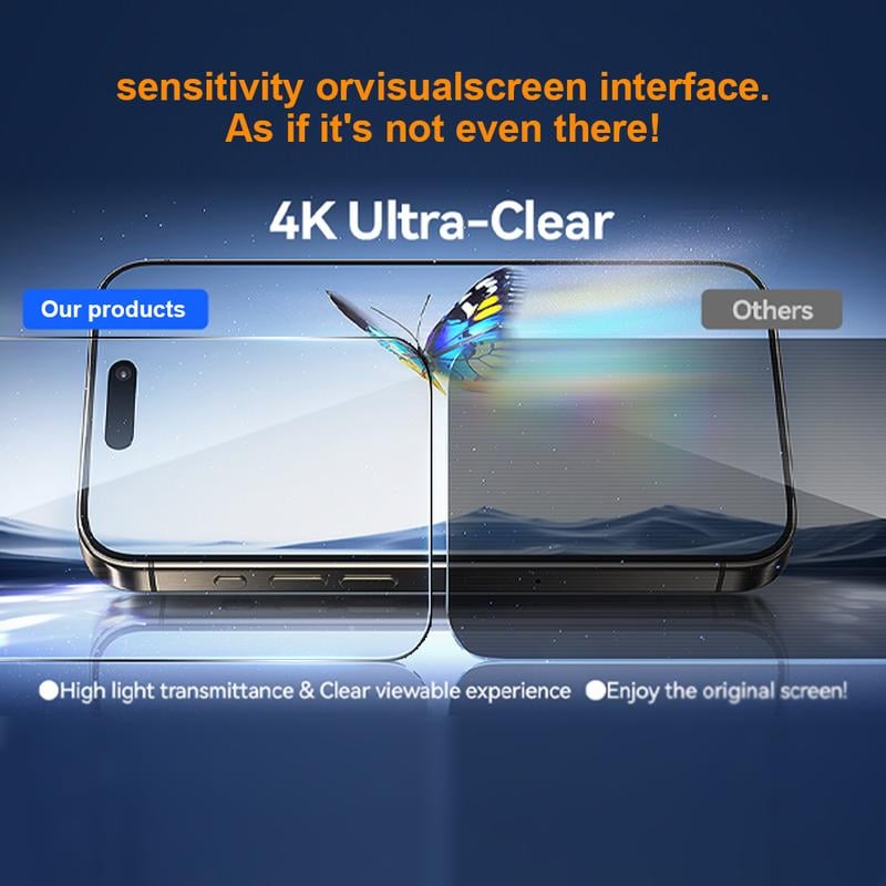🔥📱Luxury Privacy Screen Protector-Dust Free Without Bubbles