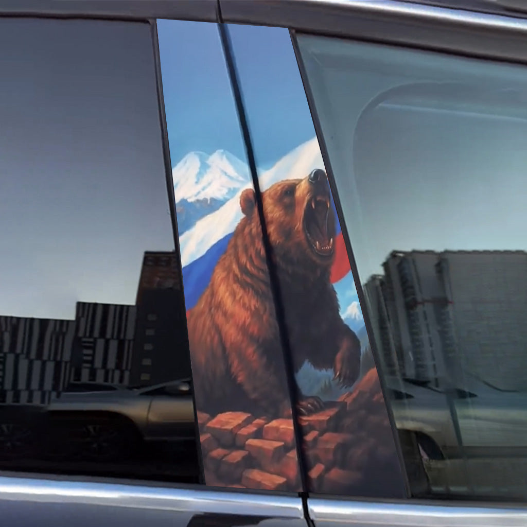 Bear Car Door Stickers