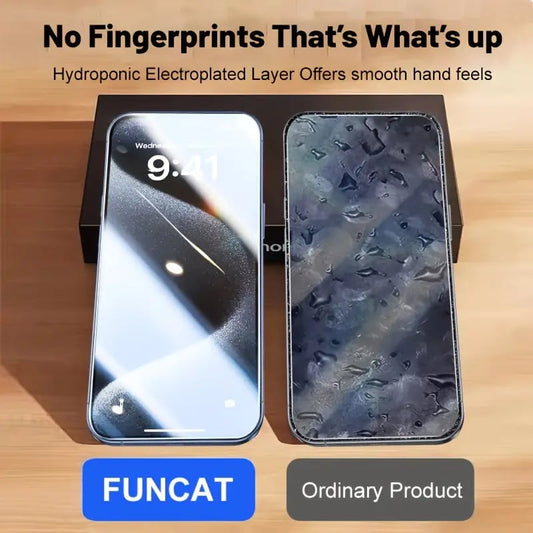 🔥📱Luxuriöser Blickschutz – Staubfrei und blasenfrei