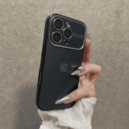 Large Window Phone Case with Protective Lens for iPhone