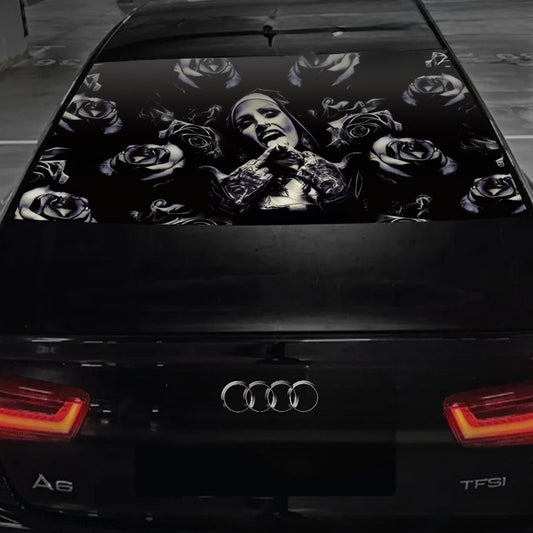 Custom Back Window Decals